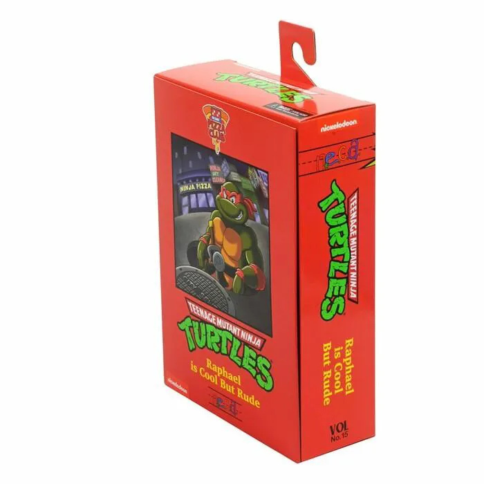 TMNT - Ninja Turtles Cartoon VHS - Raphael Ultimate Action Figure