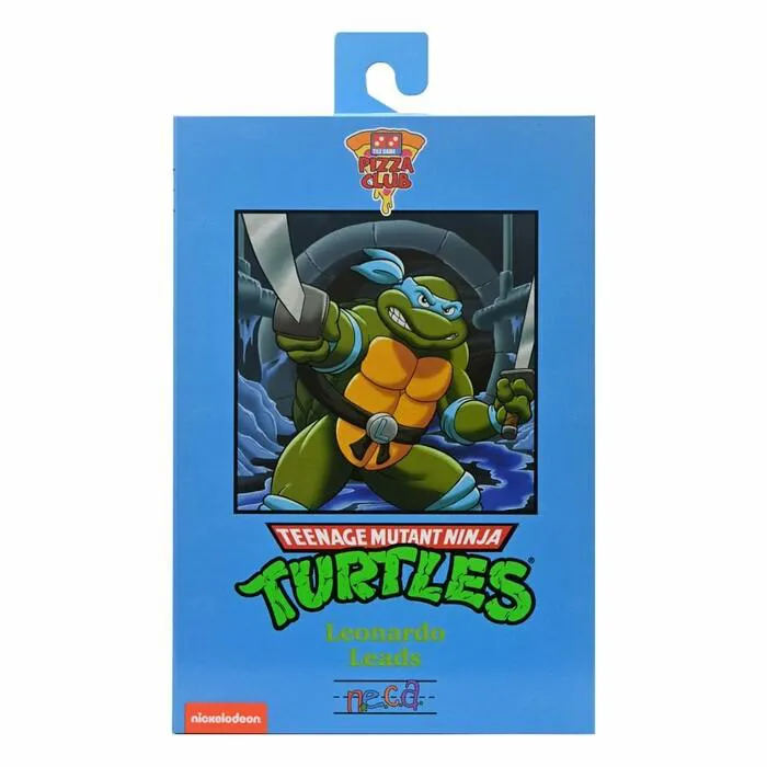 TMNT - Ninja Turtles Cartoon VHS - Leonardo Ultimate Action Figure