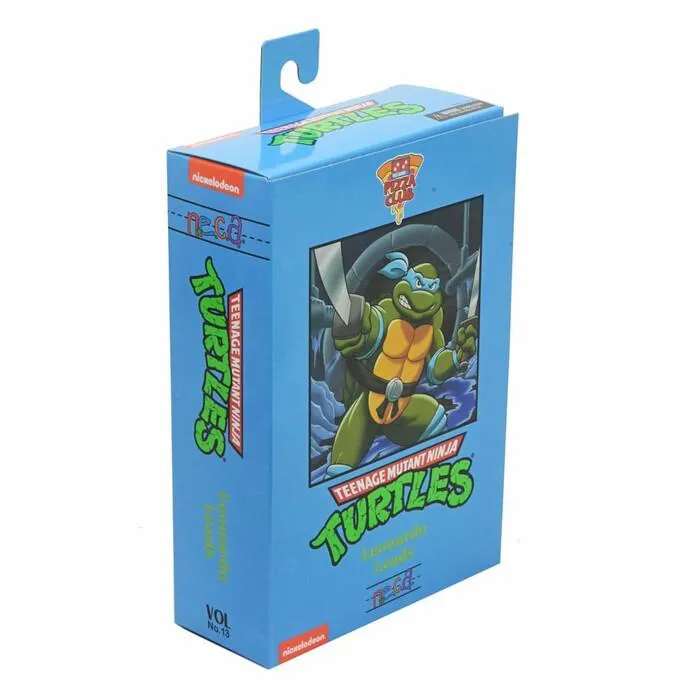 TMNT - Ninja Turtles Cartoon VHS - Leonardo Ultimate Action Figure