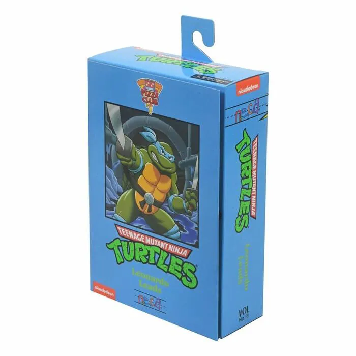 TMNT - Ninja Turtles Cartoon VHS - Leonardo Ultimate Action Figure