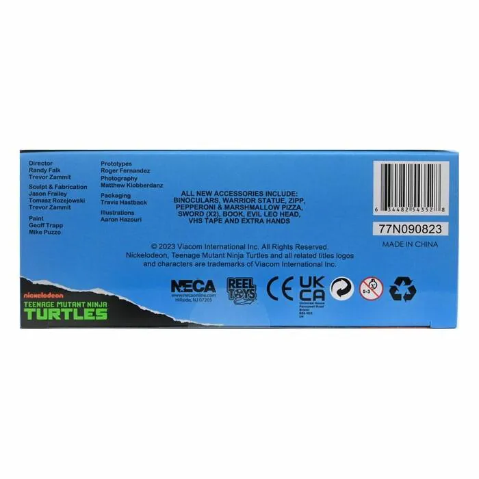 TMNT - Ninja Turtles Cartoon VHS - Leonardo Ultimate Action Figure