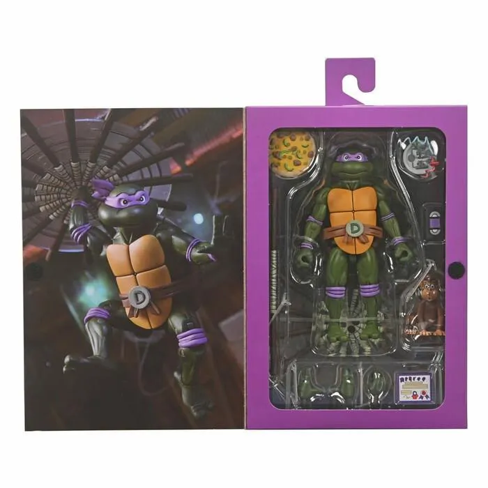 TMNT - Ninja Turtles Cartoon VHS - Donatello Ultimate Action Figure