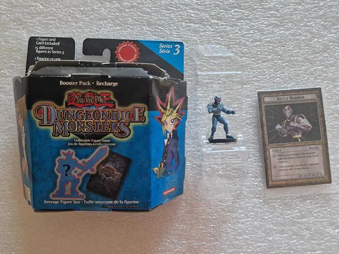 YU-GI-OH! - Dungeon Dice Monsters Ultimate Wrath Booster Pack Battle Warrior - Opened