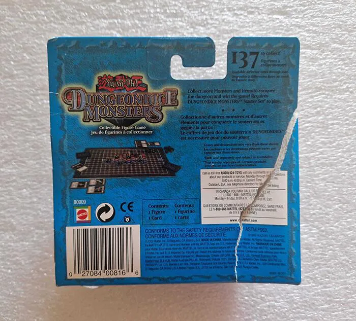 YU-GI-OH! - Dungeon Dice Monsters Ultimate Wrath Booster Pack Battle Warrior - Opened