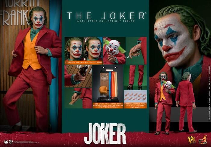 THE JOKER - Joker Joaquin Phoenix 1/6 Action Figure 12" DX-42