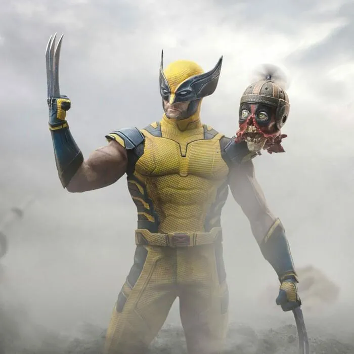 MARVEL - Deadpool 3 - Wolverine & Headpool 1/10 Art Scale Statue