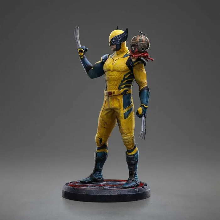 MARVEL - Deadpool 3 - Wolverine & Headpool 1/10 Art Scale Statue