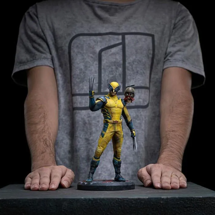 MARVEL - Deadpool 3 - Wolverine & Headpool 1/10 Art Scale Statue