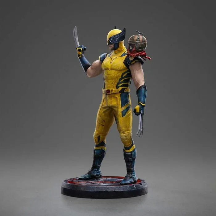 MARVEL - Deadpool 3 - Wolverine & Headpool 1/10 Art Scale Statue