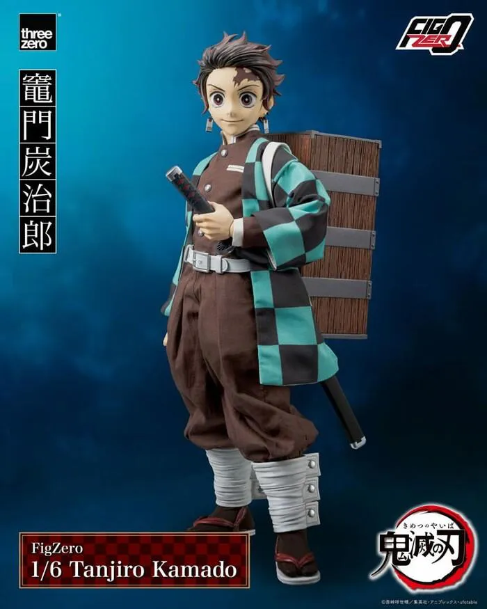DEMON SLAYER - KIMETSU NO YAIBA - Tanjiro Kamado 1/6 FigZero Action Figure 12"