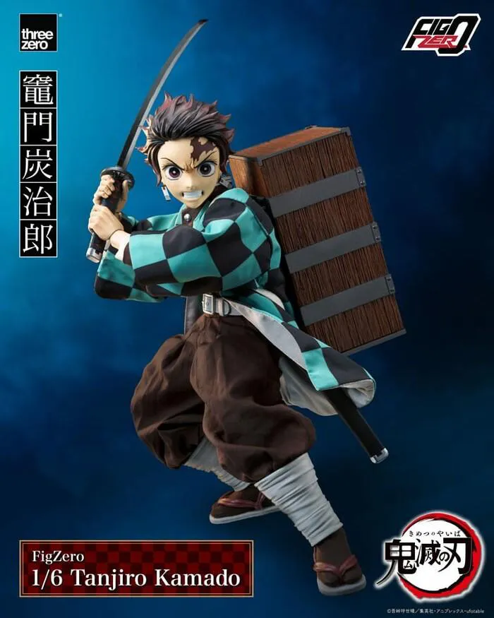 DEMON SLAYER - KIMETSU NO YAIBA - Tanjiro Kamado 1/6 FigZero Action Figure 12"