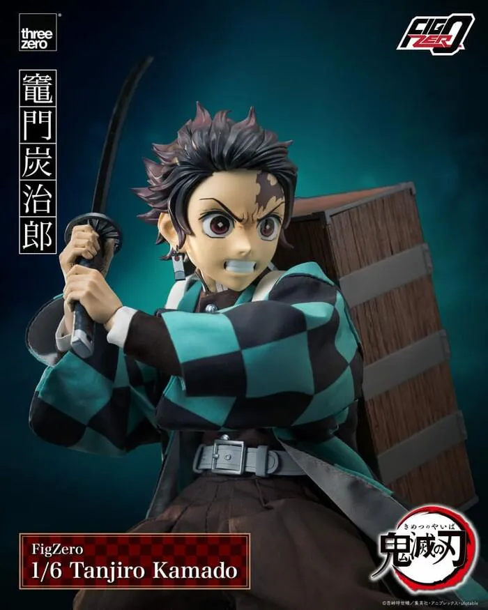 DEMON SLAYER - KIMETSU NO YAIBA - Tanjiro Kamado 1/6 FigZero Action Figure 12"