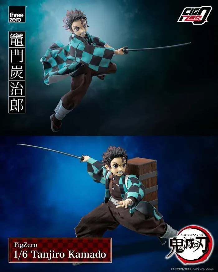 DEMON SLAYER - KIMETSU NO YAIBA - Tanjiro Kamado 1/6 FigZero Action Figure 12"