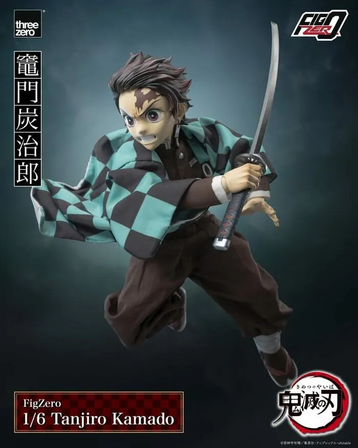 DEMON SLAYER - KIMETSU NO YAIBA - Tanjiro Kamado 1/6 FigZero Action Figure 12"