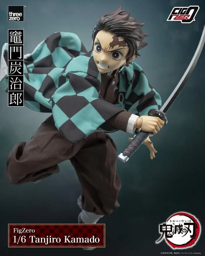 DEMON SLAYER - KIMETSU NO YAIBA - Tanjiro Kamado 1/6 FigZero Action Figure 12"