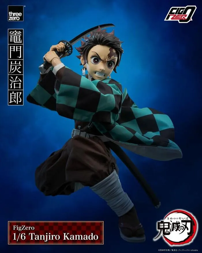 DEMON SLAYER - KIMETSU NO YAIBA - Tanjiro Kamado 1/6 FigZero Action Figure 12"