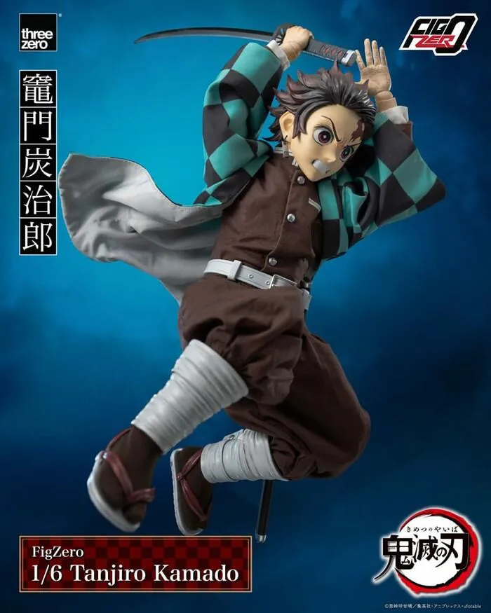 DEMON SLAYER - KIMETSU NO YAIBA - Tanjiro Kamado 1/6 FigZero Action Figure 12"