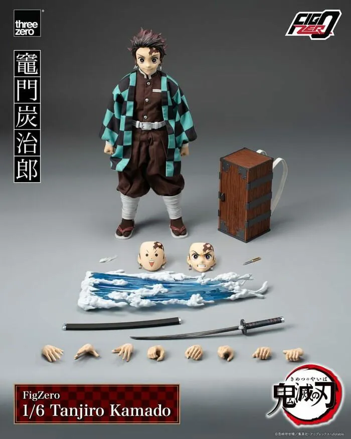 DEMON SLAYER - KIMETSU NO YAIBA - Tanjiro Kamado 1/6 FigZero Action Figure 12"