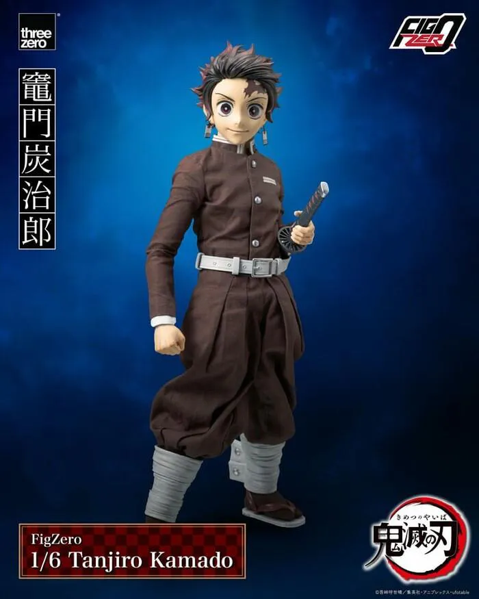 DEMON SLAYER - KIMETSU NO YAIBA - Tanjiro Kamado 1/6 FigZero Action Figure 12"