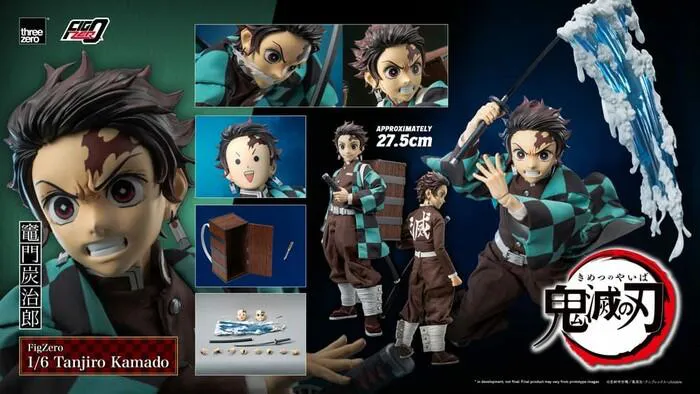 DEMON SLAYER - KIMETSU NO YAIBA - Tanjiro Kamado 1/6 FigZero Action Figure 12"