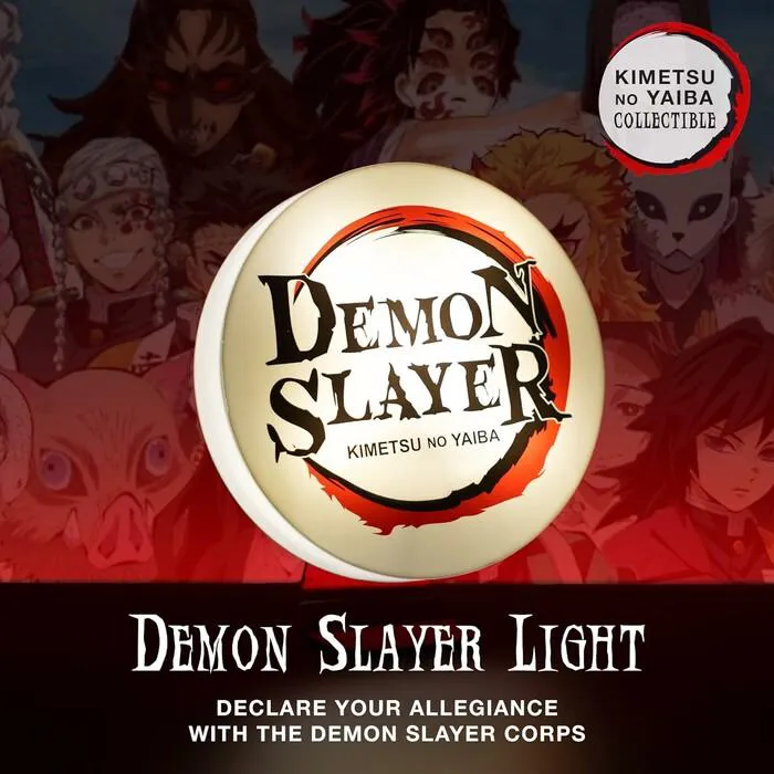 DEMON SLAYER - KIMETSU NO YAIBA - Logo Light Lamp Lampada