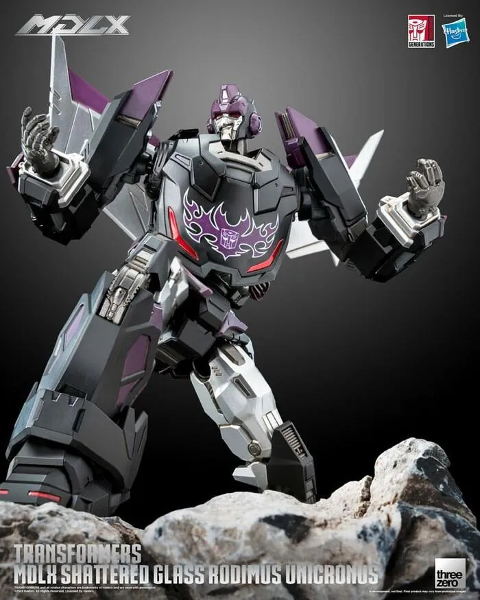 TRANSFORMERS - Shattered Glass Rodimus Unicronus MDLX Action Figure