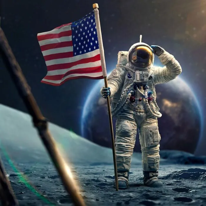 NASA - Apollo 11 Astronaut 1/10 Art Scale Statue