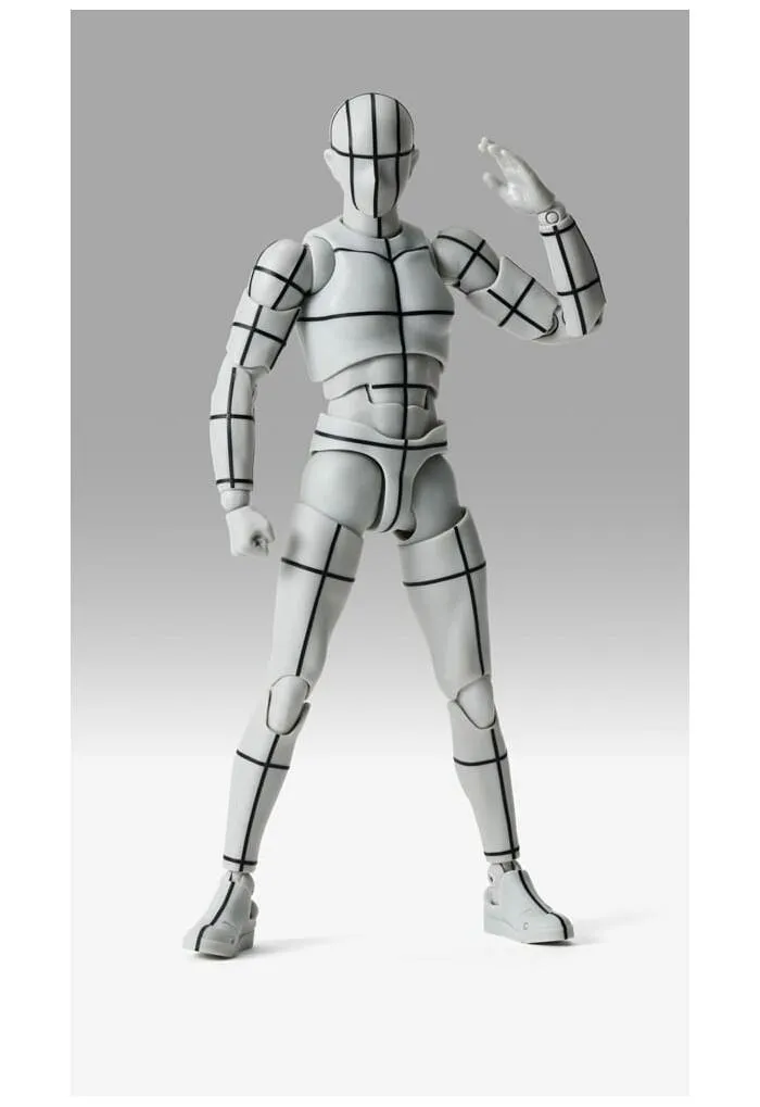 BODY-KUN - Sports Edition Wire Frame Gray Color Ver. S.H. Figuarts Action Figure