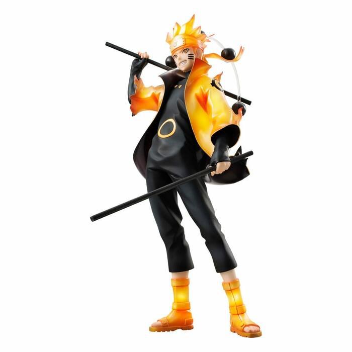 NARUTO SHIPPUDEN - Naruto Uzumaki Six Paths Sage Mode 15th Ver. Pvc Figure G.E.M.