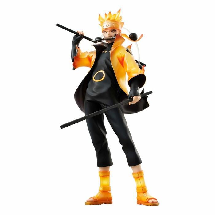 NARUTO SHIPPUDEN - Naruto Uzumaki Six Paths Sage Mode 15th Ver. Pvc Figure G.E.M.