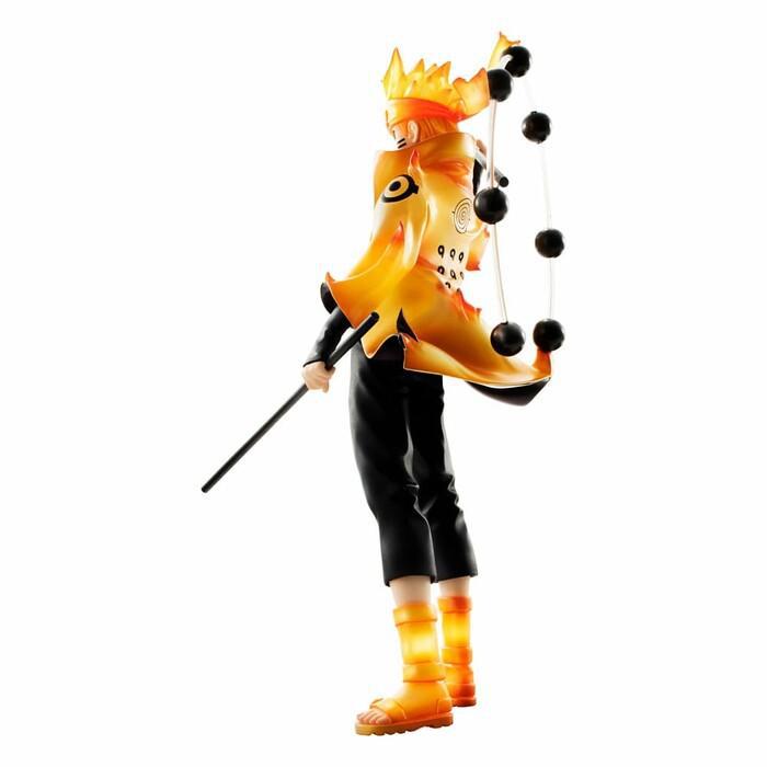 NARUTO SHIPPUDEN - Naruto Uzumaki Six Paths Sage Mode 15th Ver. Pvc Figure G.E.M.