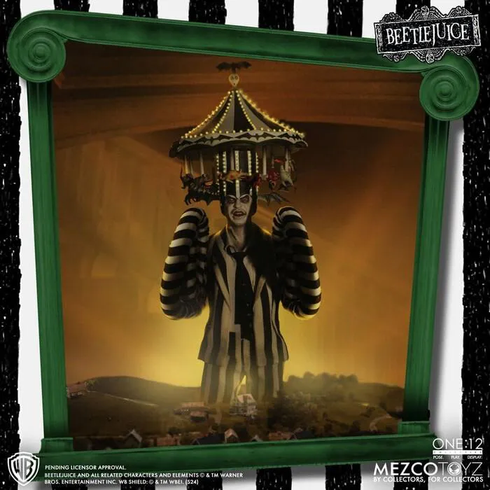 BEETLEJUICE - Beetlejuice Deluxe Edition 1/12 Action Figure