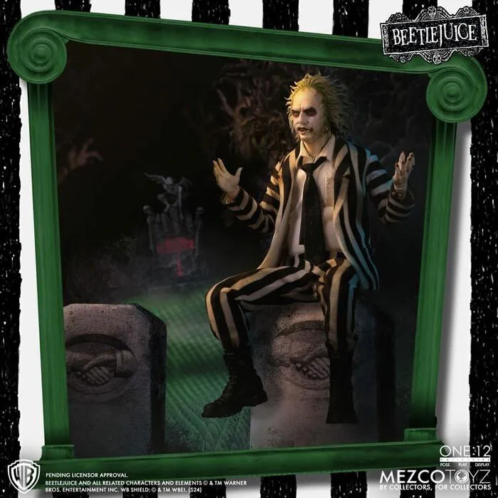 BEETLEJUICE - Beetlejuice Deluxe Edition 1/12 Action Figure