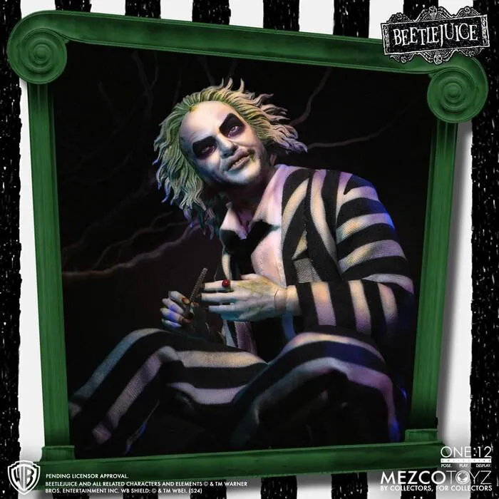 BEETLEJUICE - Beetlejuice Deluxe Edition 1/12 Action Figure