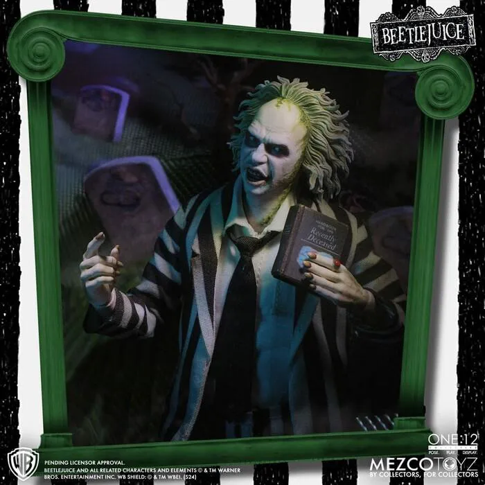 BEETLEJUICE - Beetlejuice Deluxe Edition 1/12 Action Figure