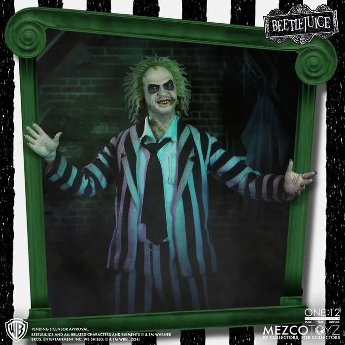 BEETLEJUICE - Beetlejuice Deluxe Edition 1/12 Action Figure