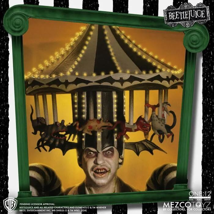BEETLEJUICE - Beetlejuice Deluxe Edition 1/12 Action Figure