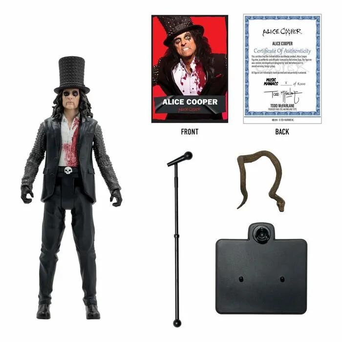 ALICE COOPER - Metal Music Maniacs - Alice Cooper Action Figure