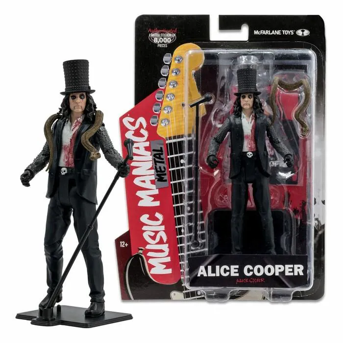 ALICE COOPER - Metal Music Maniacs - Alice Cooper Action Figure