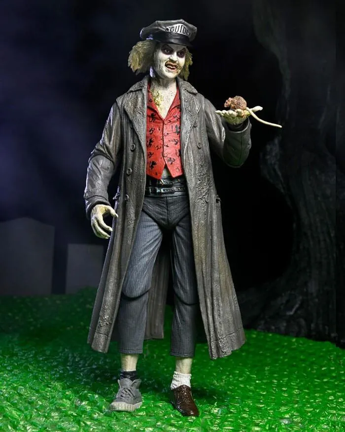BEETLEJUICE 1988 - Beetlejuice Tour Guide The Bio-Exorcist Ultimate Action Figure