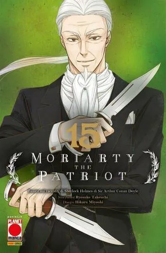 MORIARTY THE PATRIOT 15 MANGA STORIE NUOVA SERIE 89