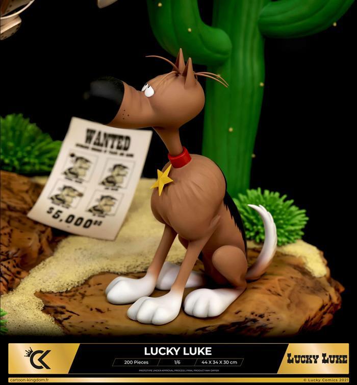 LUCKY LUKE - Lucky Luke & Jolly Jumper 1/6 Polystone Statue