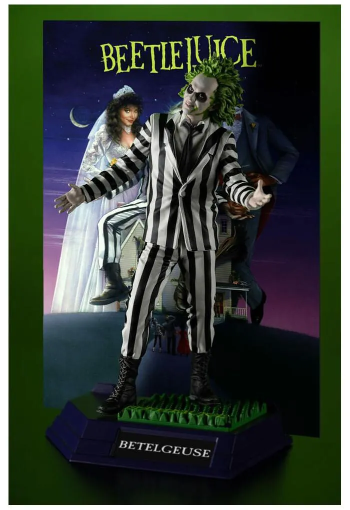 BEETLEJUICE 1988 - Movie Maniacs - Beetlejuice Action Figure