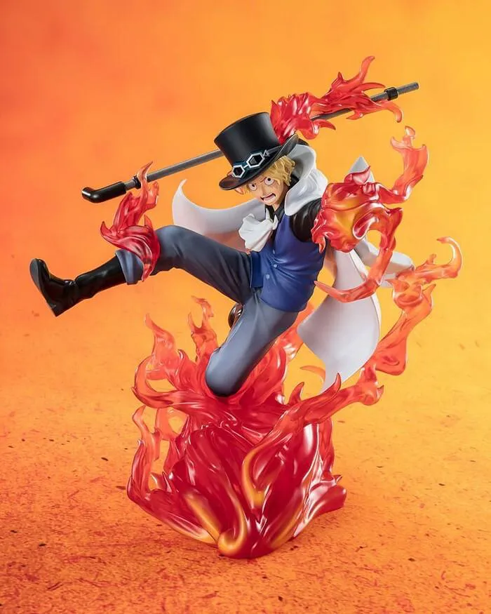 ONE PIECE - Figuarts ZERO Extra Battle - Sabo Fire Fist Rook Check Pvc Figure