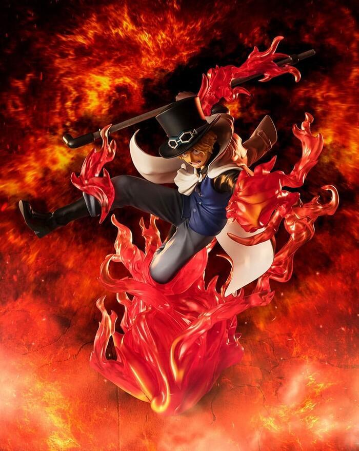ONE PIECE - Figuarts ZERO Extra Battle - Sabo Fire Fist Rook Check Pvc Figure