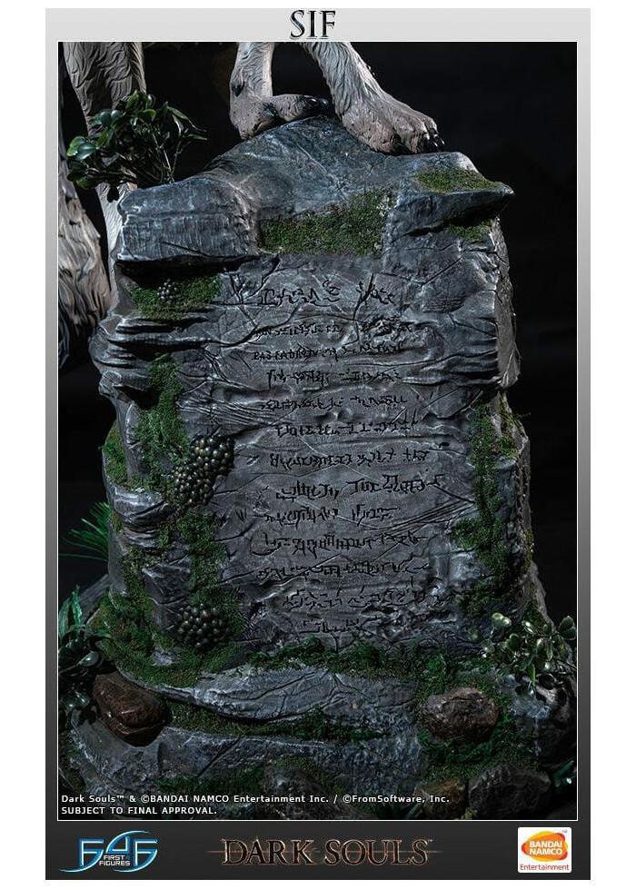 DARK SOULS - The Great Grey Wolf Sif Polystone Statue