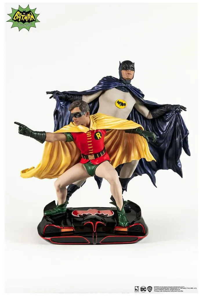 DC COMICS - Batman & Robin 1966 1/8 Pvc Figure Diorama