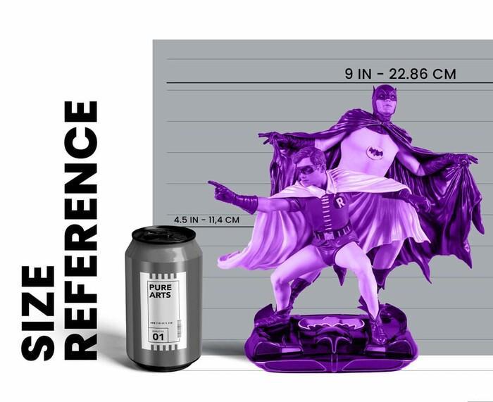 DC COMICS - Batman & Robin 1966 1/8 Pvc Figure Diorama