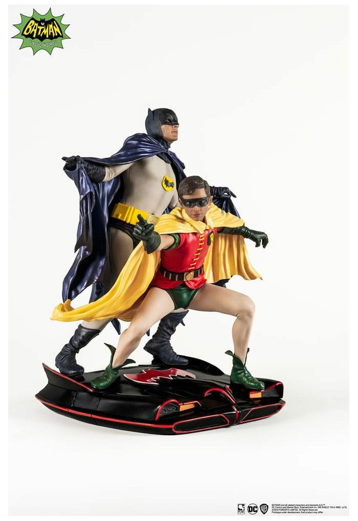 DC COMICS - Batman & Robin 1966 1/8 Pvc Figure Diorama