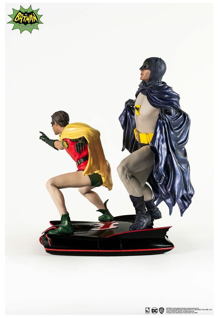 DC COMICS - Batman & Robin 1966 1/8 Pvc Figure Diorama